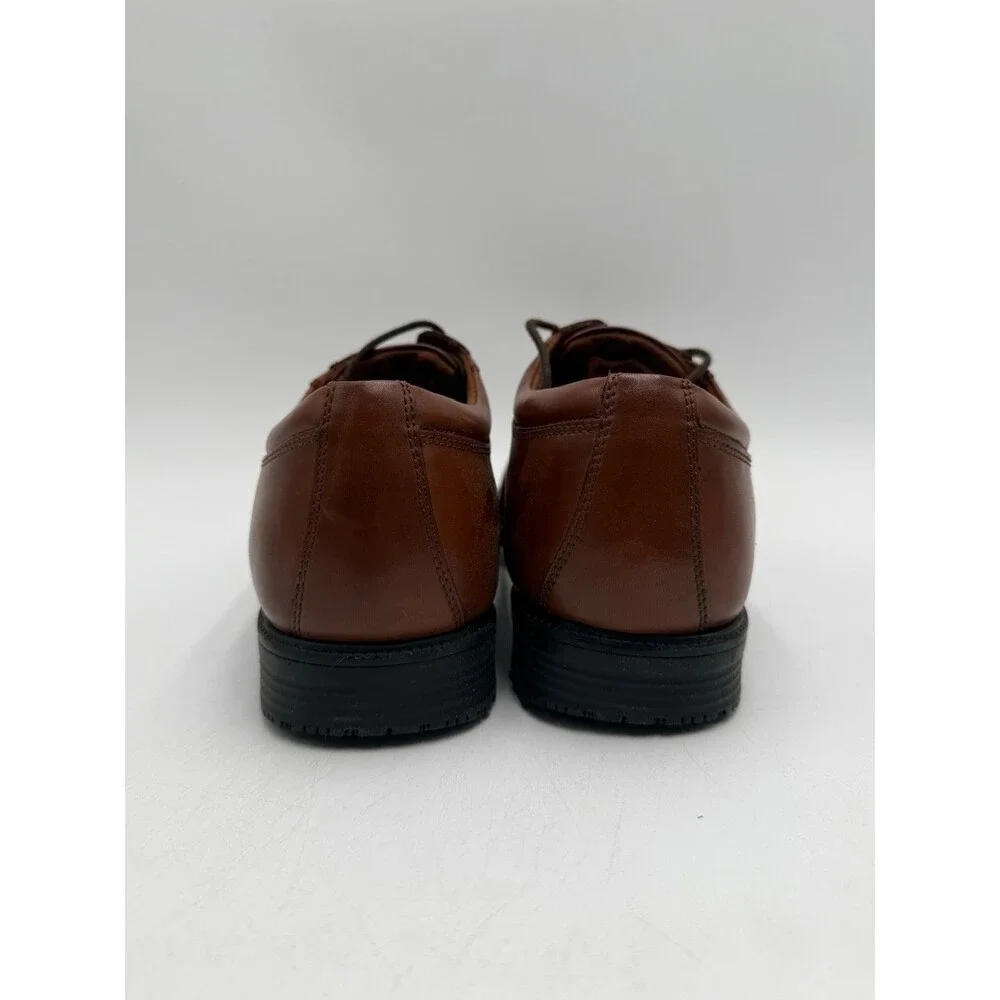 Rockport ESNTIAL DTL WP APRN Men's NEW Oxford Dress Shoe Brown US Size 8 M